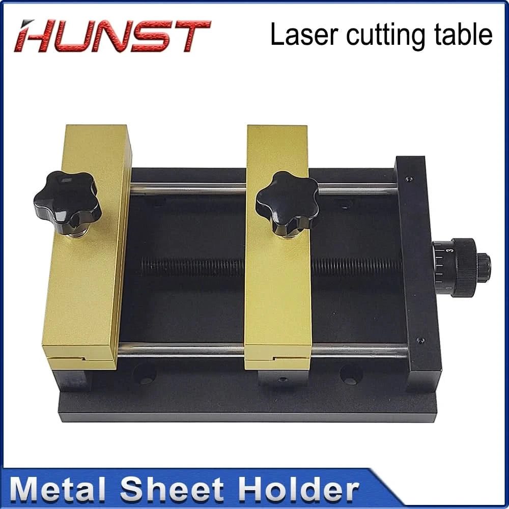 Hunst Laserbeschriftungsmaschine Metallblechhalterung Fixierte Halterung Metallbefestigung für Faserlaser-Schneidemaschine