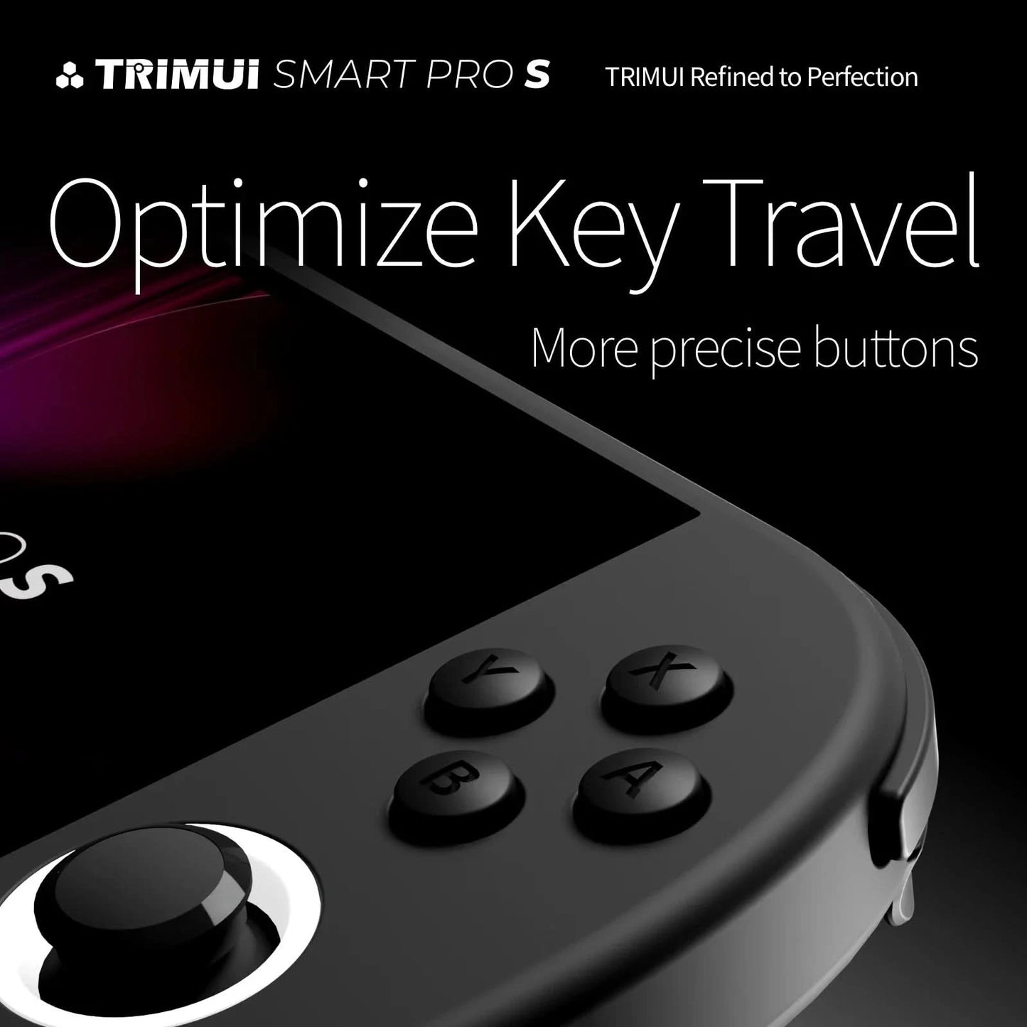 Trimui Smart Pro S Retro Handheld Game Console 4.96'' IPS Screen Linux System Joystick RGB Lighting Video Game Smartpros Gifts