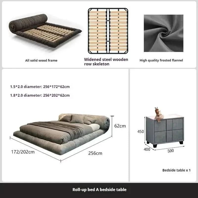 European Elegant Double Bed Queen Pretty Unique Luxury Headboards Frame Bed Bases Bedroom Sets Camas De Dormitorio Furniture