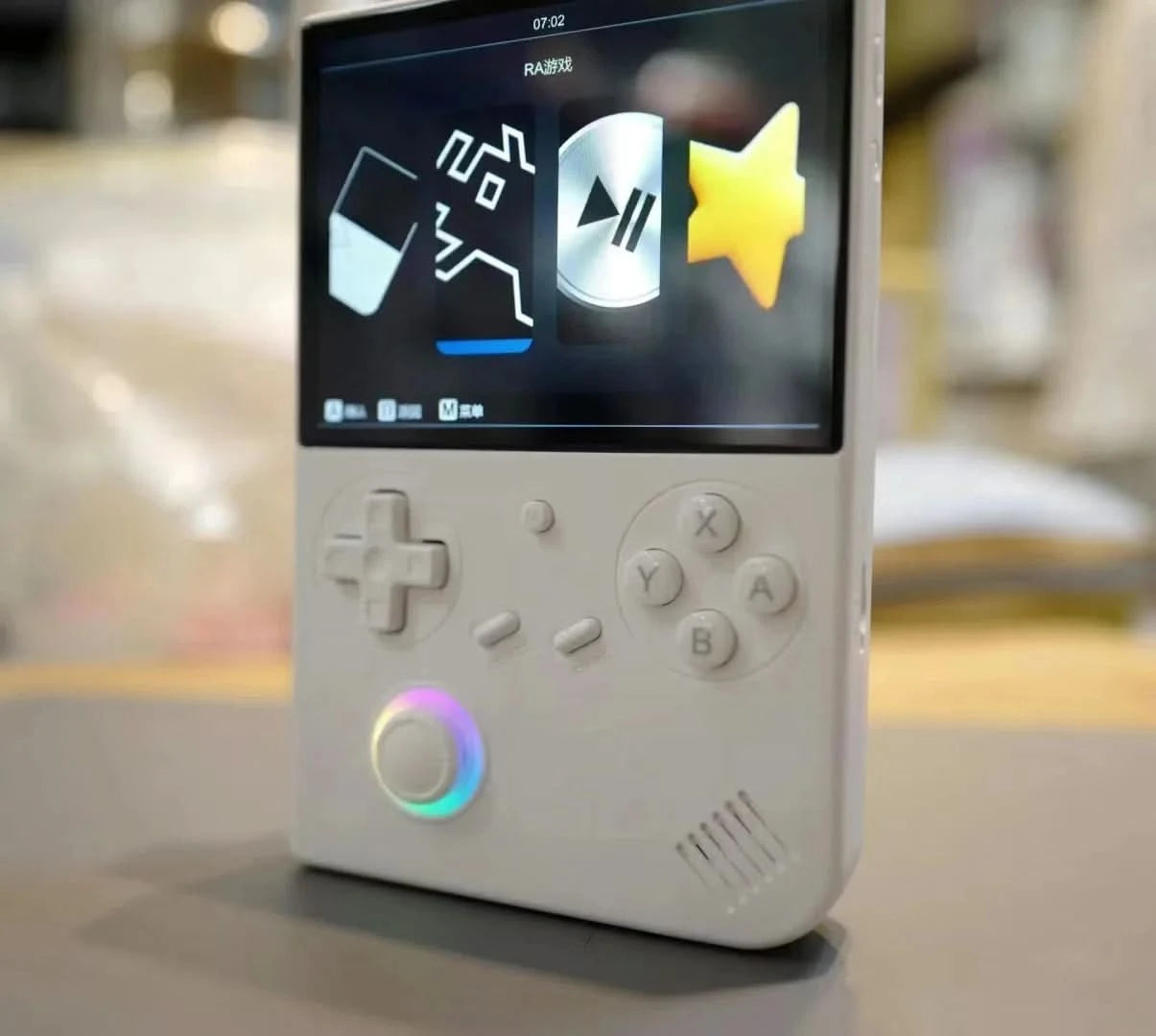 ANBERNIC RG40XXV Retro Handheld Game Console Linux 64bit System 4"IPS Screen 3200mAh RGB Joystick WIFI Video Gaming Consoles PSP