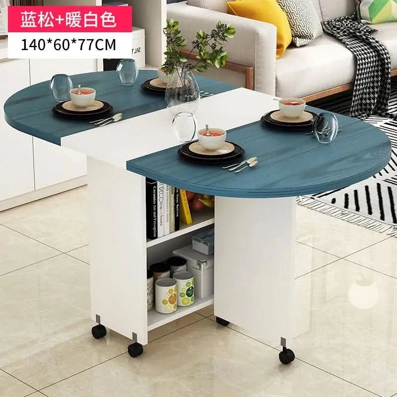 Quality Senior Dining Tables Modern Minimalist Foldable Rectangle Kitchen Table Sets Style Dining Room Furniture Esstisch