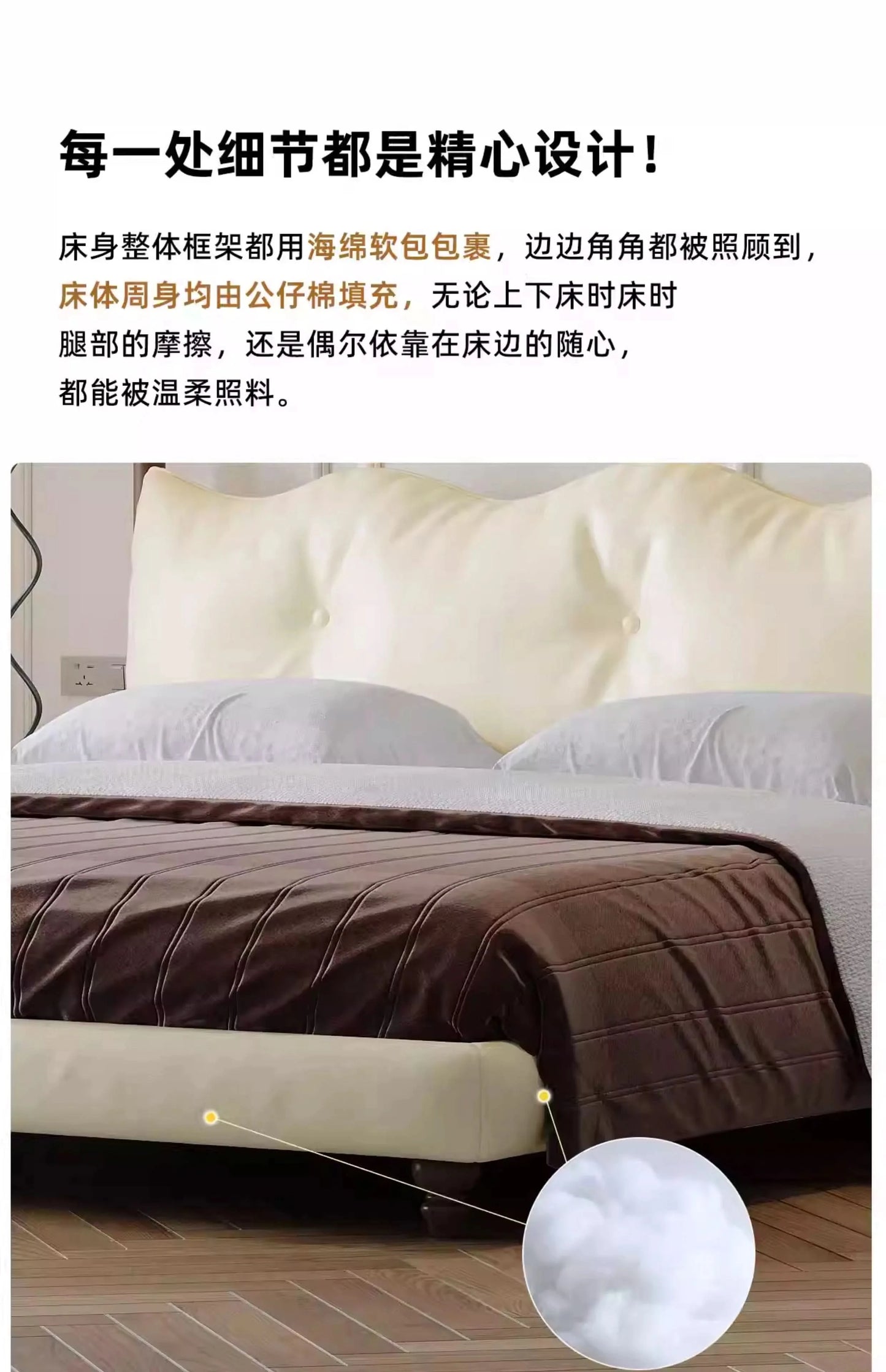 Fancy European Multifonction Beds Large Kids Room King Size Luxury Beds Storage Modern Meuble De Chambre Bedroom Decoration