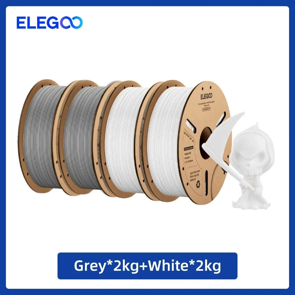 ELEGOO 1.75mm PLA Filament 1kg Plastic 3D PLA for 3D Printer Consumables Material for FDM 3D Printer NEPTUNE 3 PRO