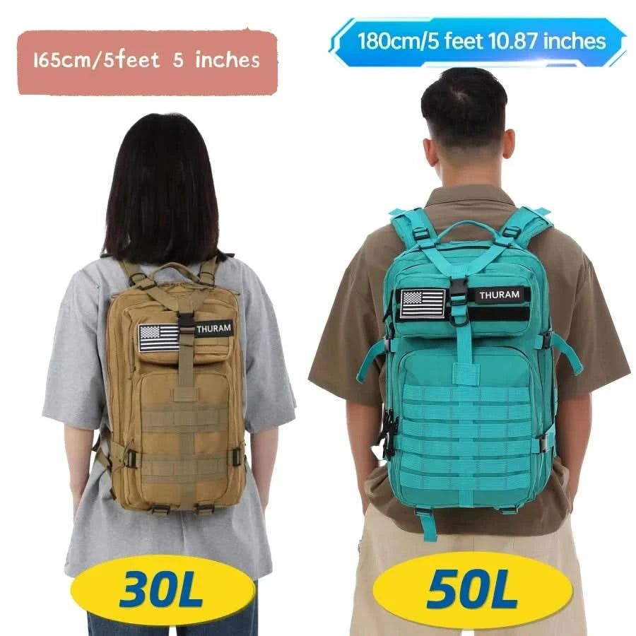 30L/50L 1000D Nylon Wasserdichter Trekking Angel Rucksack Outdoor Rucksäcke Taktische Sport Camping Wandern