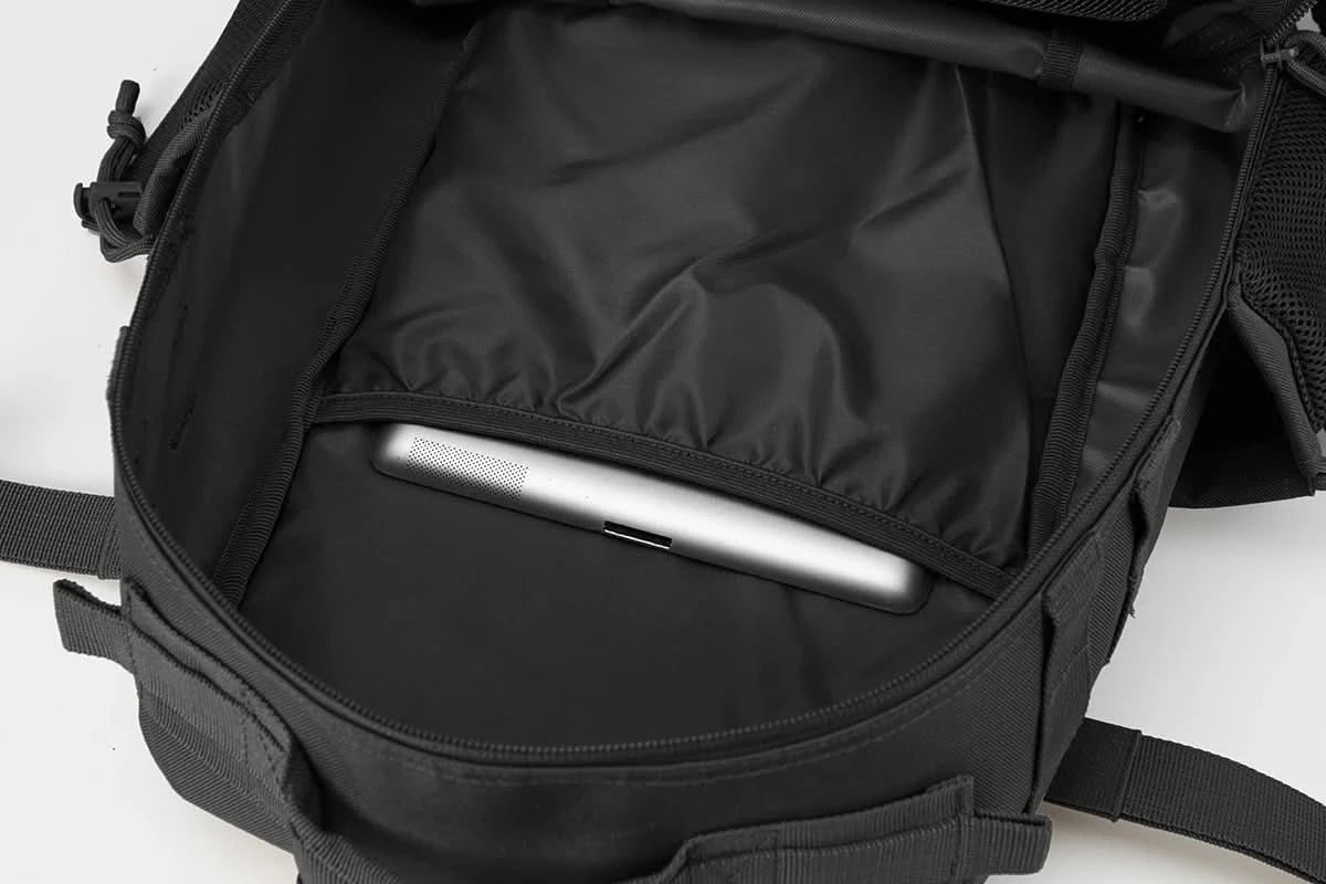 25L Taktischer Rucksack Outdoor Tasche Fitness Rucksack MOLLE Rucksack Damen/Herren Wander-Survival-Rucksack Herren Doppel-Getränkehalter
