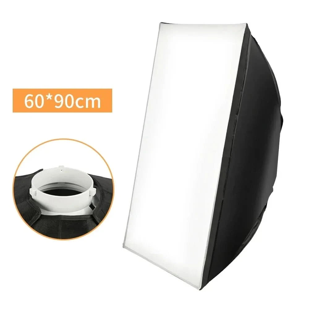 SH 115/135W LED COB Video Light Photography Lamp With Tripod Softbox Remote Control Video Light For Skit Video Photography