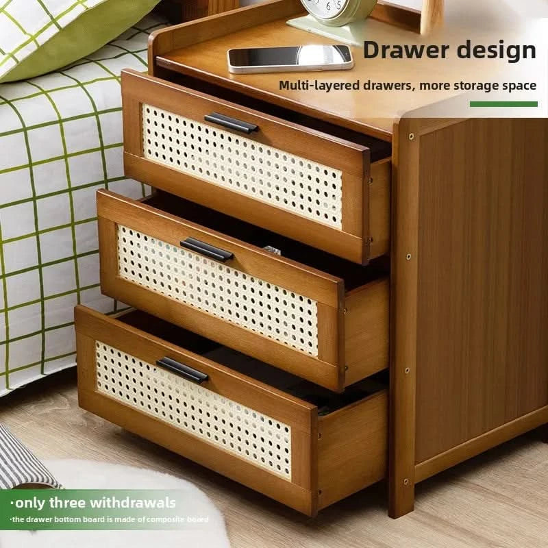 Bedroom bedside table, family living room drawer style storage cabinet, snack storage cabinet, storage box, sofa side table