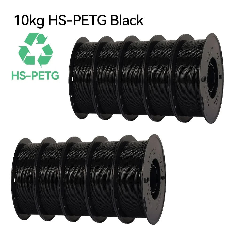 KINGROON Newest PETG HS-PETG 3D Printer Filament 1.75mm High Speed 3D Printinng Material Hyper PETG 5KG 10KG Mix Color ﻿