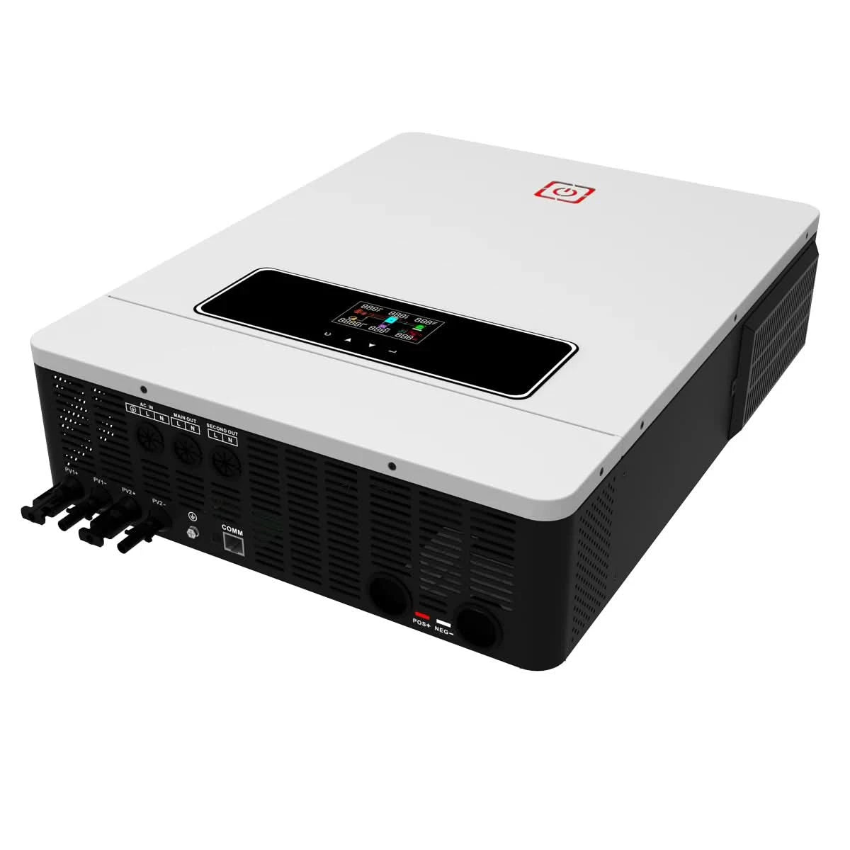 Y&H 10.2KW/6.2KW Hybrid-Solarwechselrichter Ein/Aus-Netz-Wechselrichter 48V 220V Reiner Sinuswellen-Wechselrichter MPPT 160A/120A Laderegler