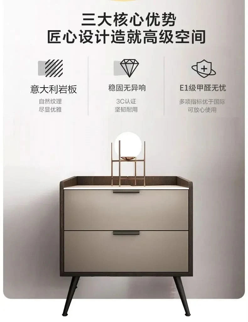 Modern Bedside Cabinet Night Tables Bedroom Bedside Table Storage Bed Side Table Chevet Nightstand Stand Bedsides Room Home