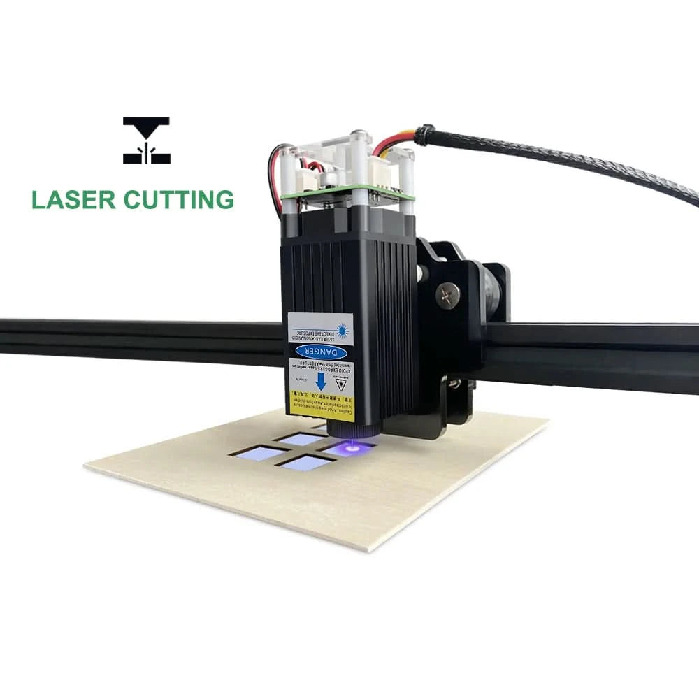 LASER TREE 4W 5W Power Laser Module 450nm TTL Blue Light Laser Head for Laser Engraving Cutting Wood DIY Tools