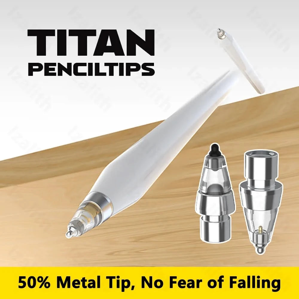 For Apple Pencil Pro Tips Pencil Nib For Apple Pencil Tip Soft Hard Metal For Apple Pencil 1st 2nd 3th(USB-C) Apple Pencil Pro