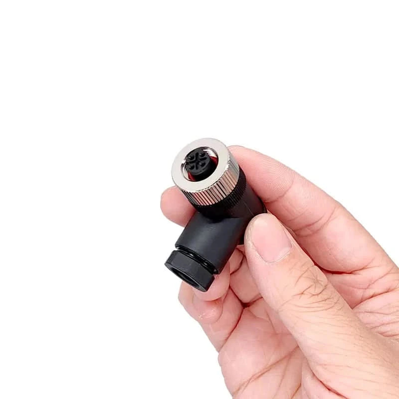M12-Sensorstecker 4-polig 5-polig M12-8 wasserdichter Stecker & Buchse Schraubanschluss A-kodierte Sensorstecker