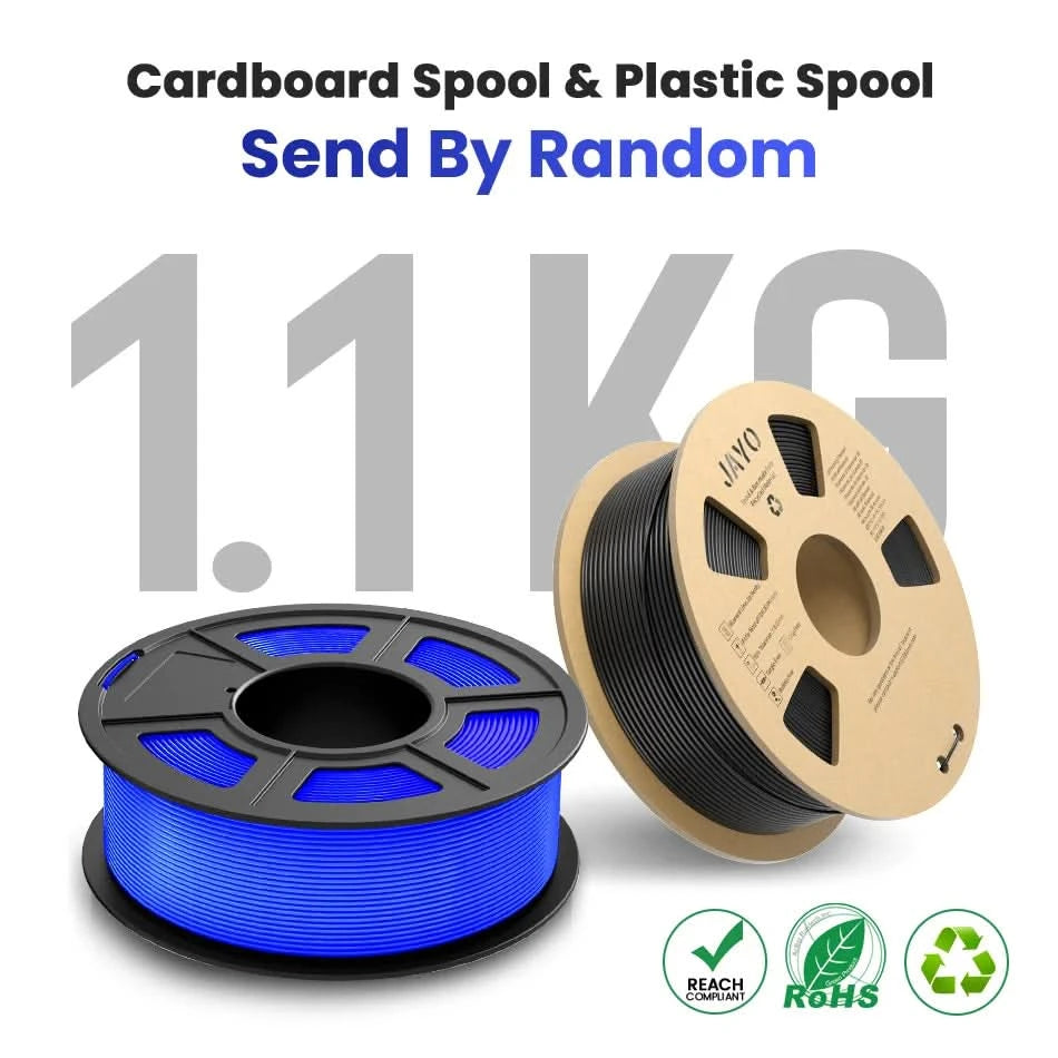 JAYO PETG/PLA/SILK/PLA Meta/PLA+/ABS 2 Rollen 3D-Drucker-Filament 1,75 mm Kreatives Modellmaterial für Kinder für 3D-Stift-Filament