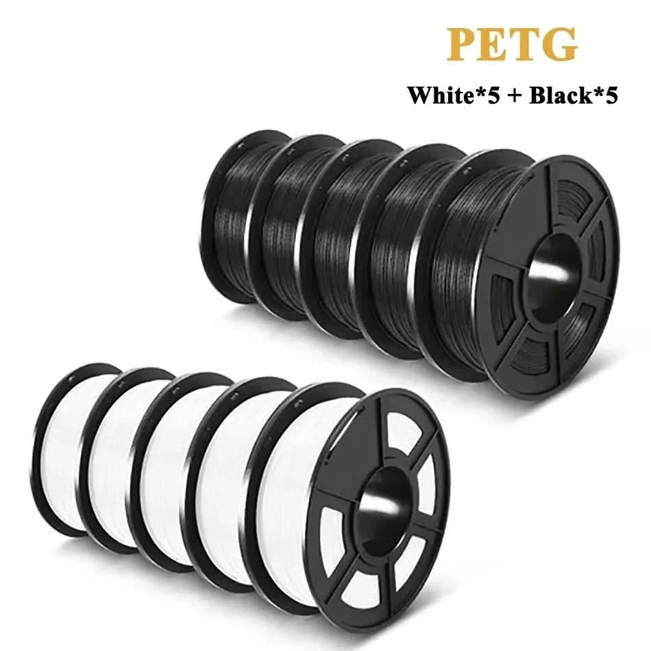 SUNLU 3D Filament PLA/PLA META/PETG/ABS/TPU/PLA MATTE 1.75mm 10 Rollen 1KG/0.5KG 3D-Drucker-Filament für 3D-Drucker