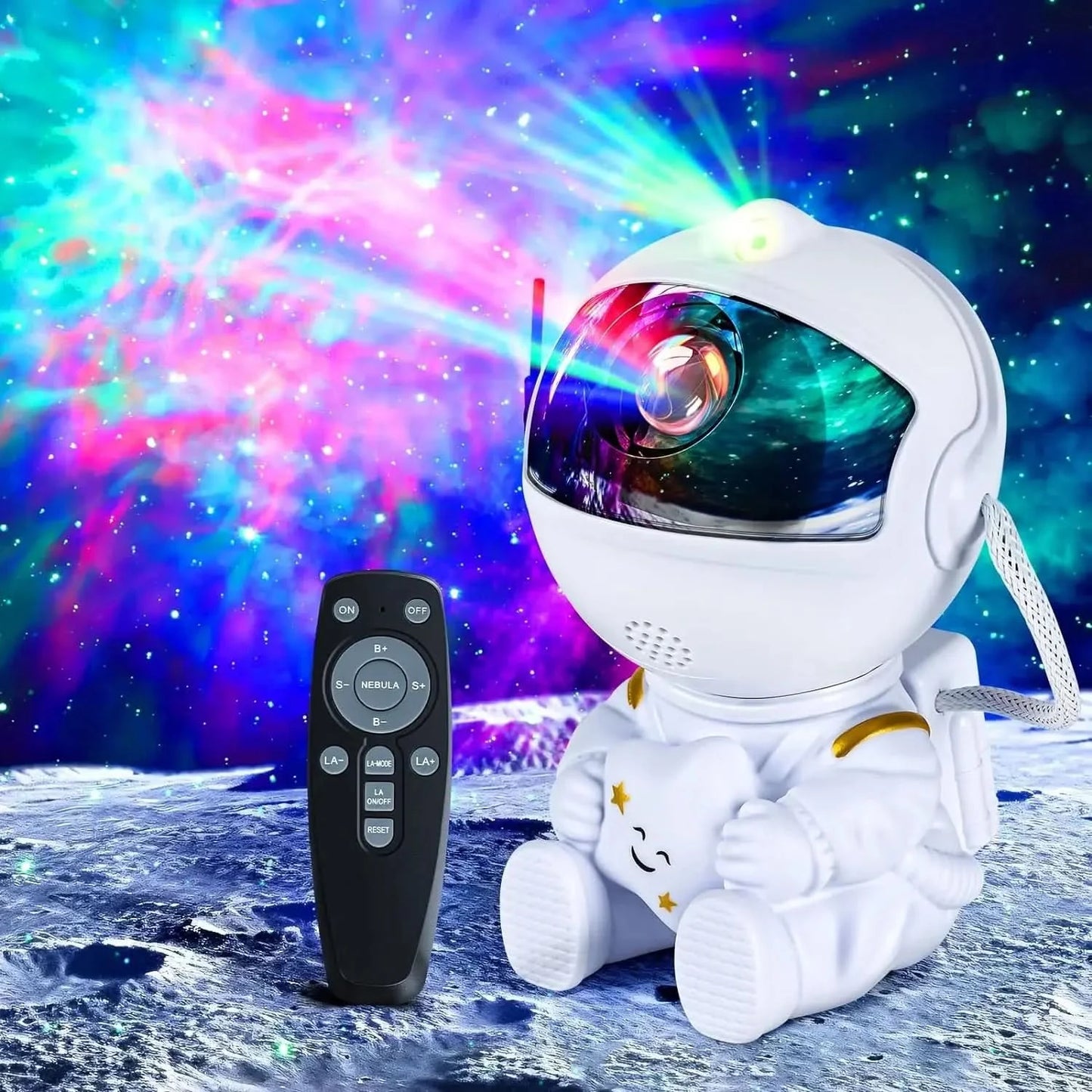 Astronaut-Sternenhimmel-Projektor, Galaxy-Nachtlicht, Sternenhimmel-Projektor, LED-Astronautenlicht, Schlaf- und Spielzimmer