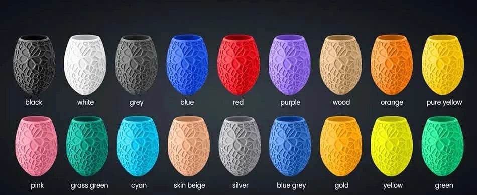 JAYO 3D Filament 1.75mm PLA / PLA Plus / PLA Meta/ Seiden-PLA+/PLA Matt 3D-Drucker-Filament 1.1KG Für FDM Multicolor Set 10 Rollen