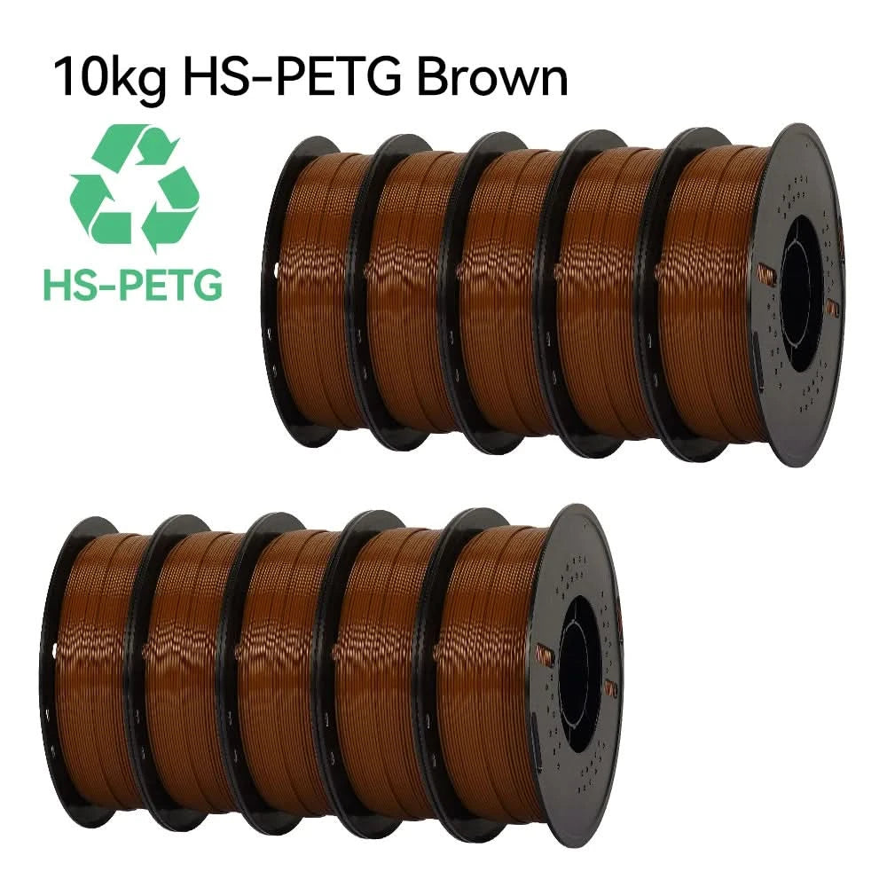 KINGROON Newest PETG HS-PETG 3D Printer Filament 1.75mm High Speed 3D Printinng Material Hyper PETG 5KG 10KG Mix Color ﻿