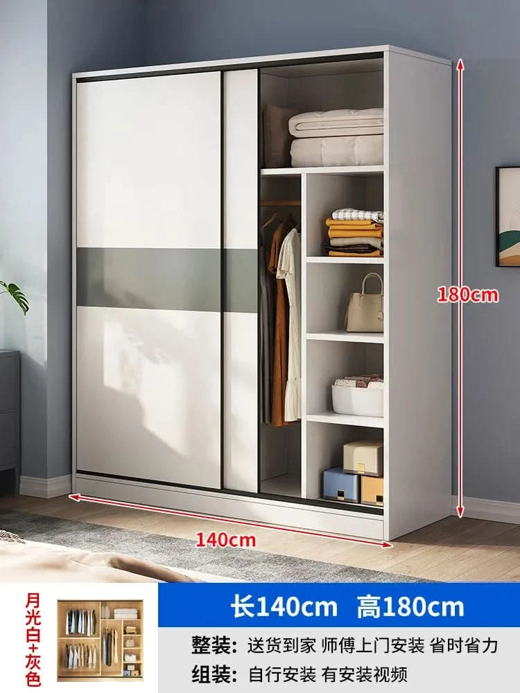 Bedroom Full Size Wardrobes Crafts Storage White Aesthetic Floor Small Wardrobe Dressers Sets Szafy Do Sypialni Home Furniture