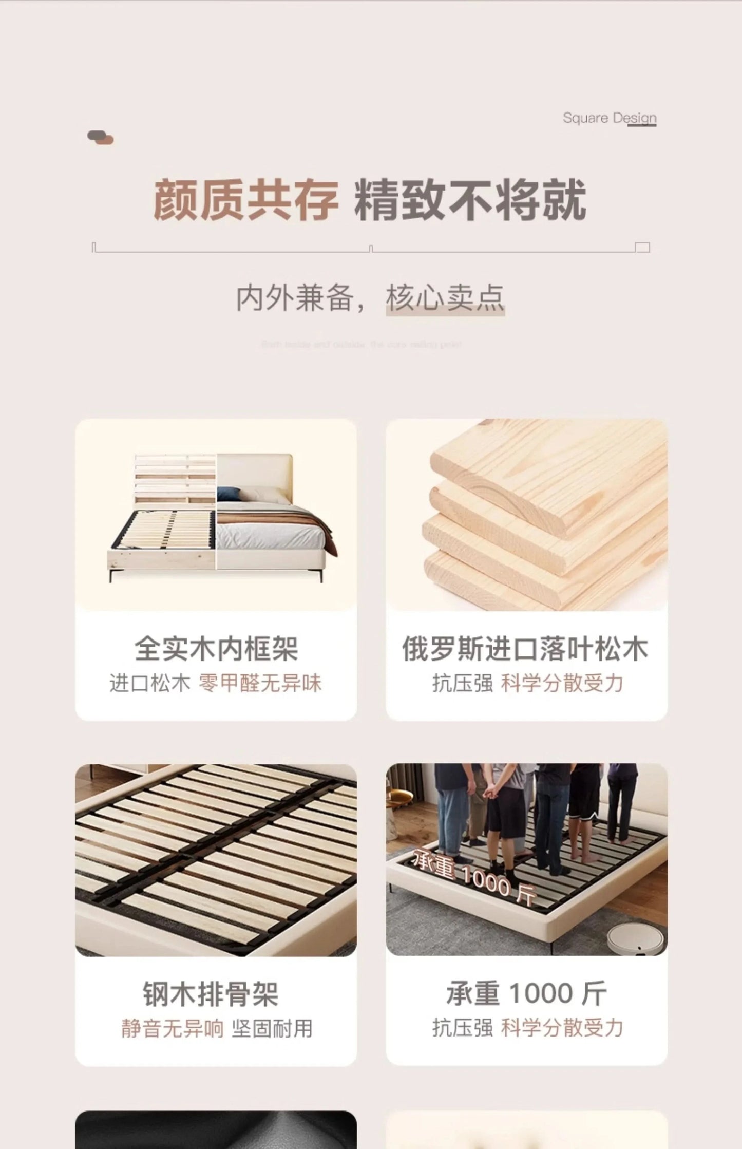 Hotel Modern Bed French Luxury High Quality Leather Fashionable Beds Confortable Solid Wood Bed Letti A Castello Home Furniture