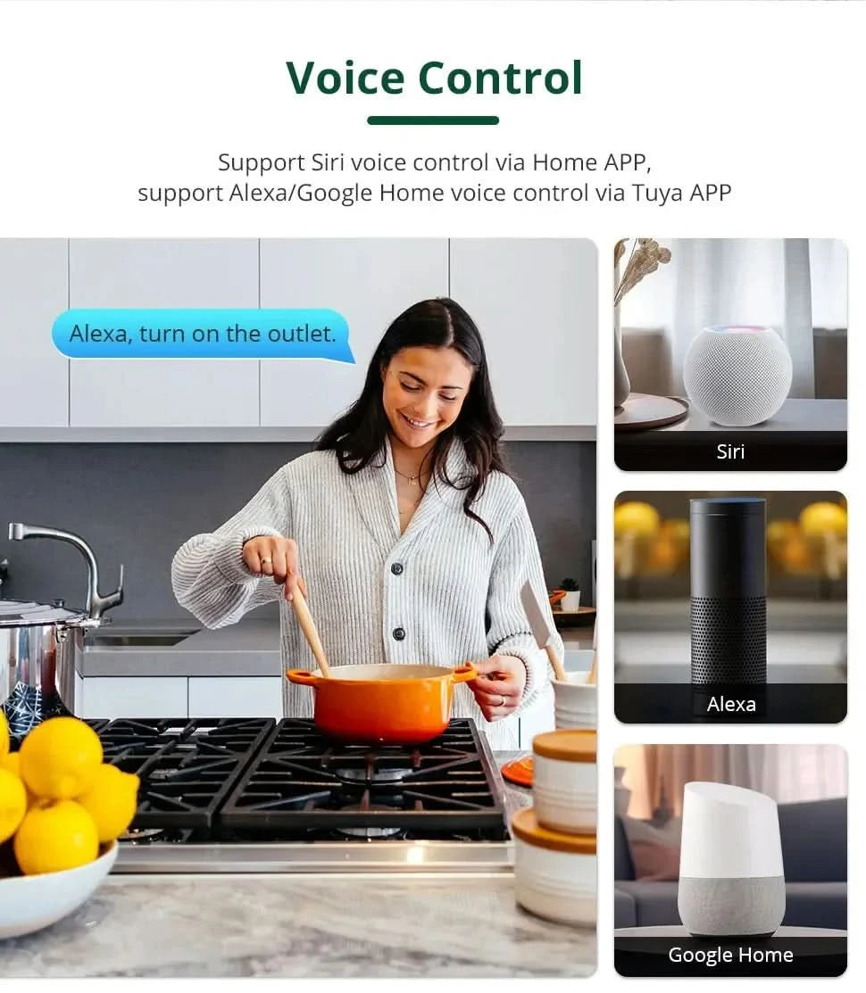 Zemismart Matter Zigbee Hub Work with Tuya Homekit Smartthings Google Home Zigbee Brazil Socket Outlet Smart Wall Tomada 10A 20A