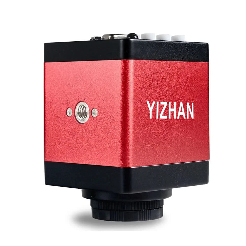 YIZHAN 4K UHD Electron Digital Microscope 1080P 60FPS Video Industrial Welding Camera 150X Lens Folding Stand for PCB Repair