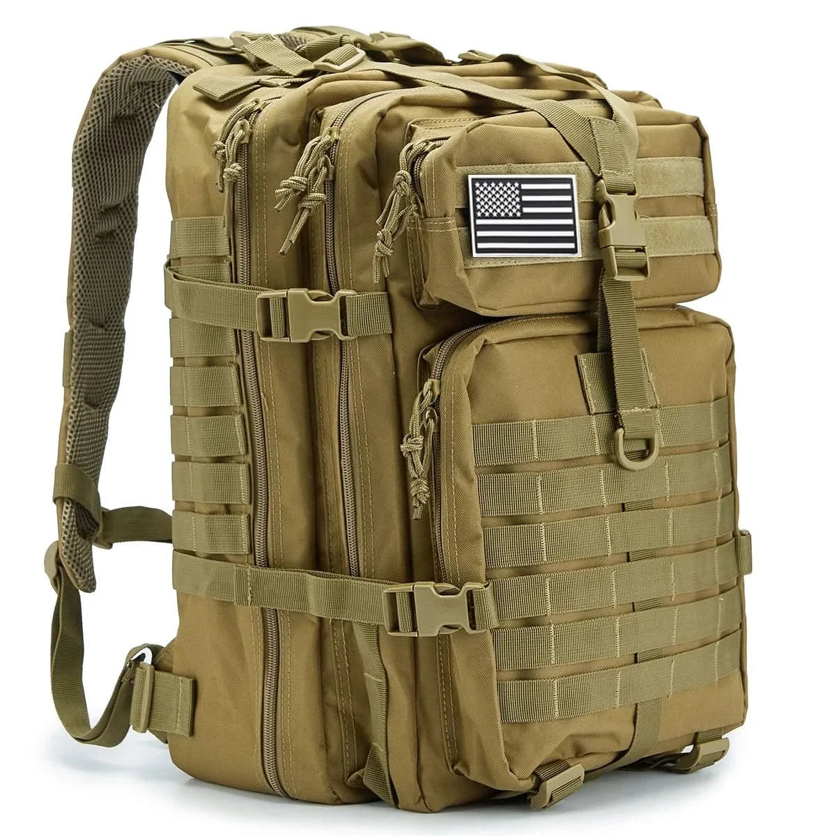 45L taktische Rucksäcke für die Jagd, Outdoor, Reisen, Trekking, Taschen, Outdoor 3P Schulrucksack, EDC Molle Rucksack für Wanderungen