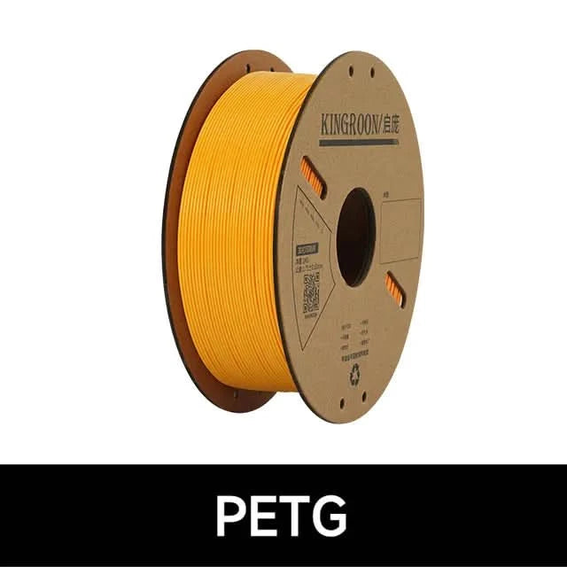 KINGROON Standard 1KG PLA PETG TPU ABS Filament 1.75mm +/- 0.03mm No bubbles 3D Printer Plastic, Random Spool