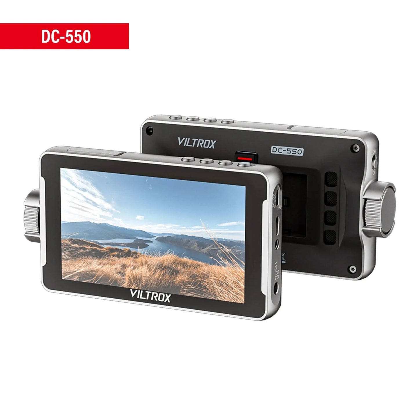 VILTROX DC-550 5,5 Zoll Professioneller Kamerastudio-Monitor 4K 30Hz HDMI Touchscreen Feld 3D LUT Director Monitor 1920x1080