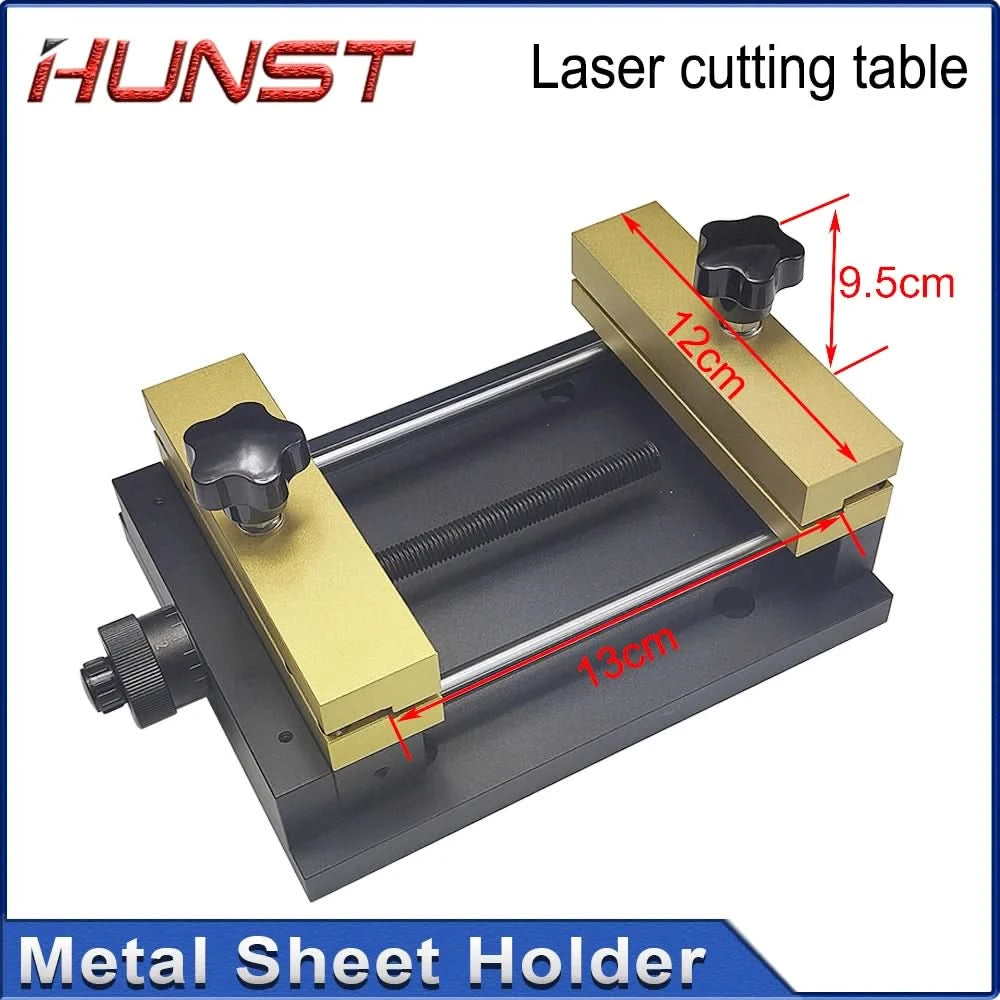 Hunst Laserbeschriftungsmaschine Metallblechhalterung Fixierte Halterung Metallbefestigung für Faserlaser-Schneidemaschine