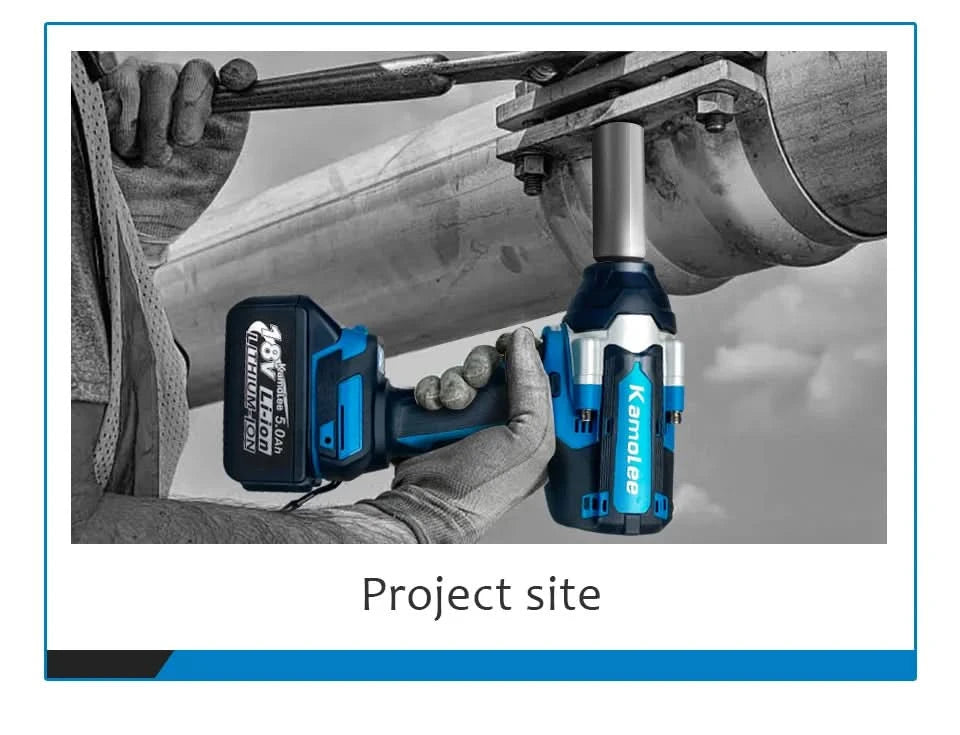 【1800N.m】Kamolee DTW700 Electric Impact Wrench 1800 N.m High Torque 1/2 Inch Automobile maintenance