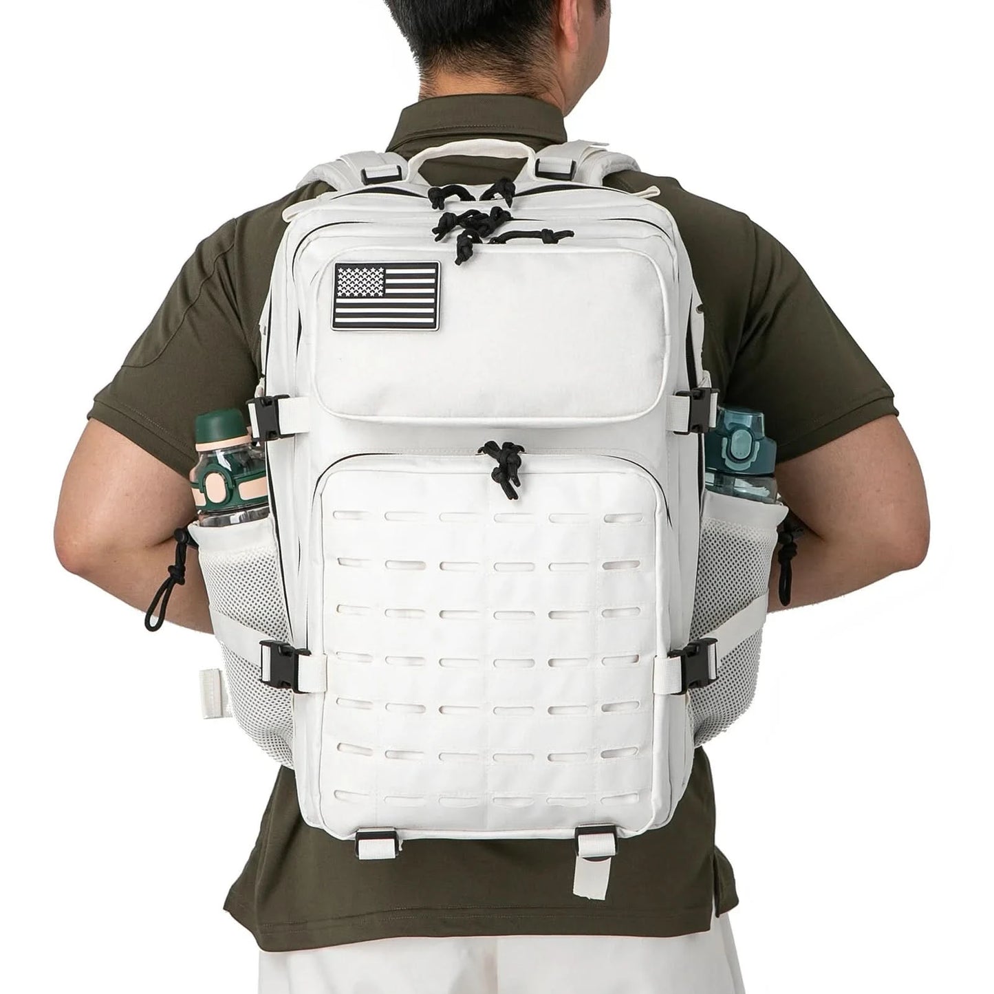25L/45L Taktische Rucksäcke für Herren und Damen, Outdoor-Aktivitäten, kleine Schulrucksäcke mit Wasserflaschenhalter