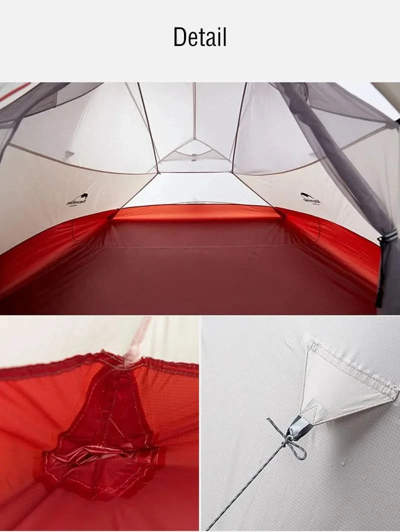 Naturehike Brazil Cloud Up 1-2-3P Camping Travel Backpack Outdoor Ultralight Waterproof Tent Camping Beach Tent