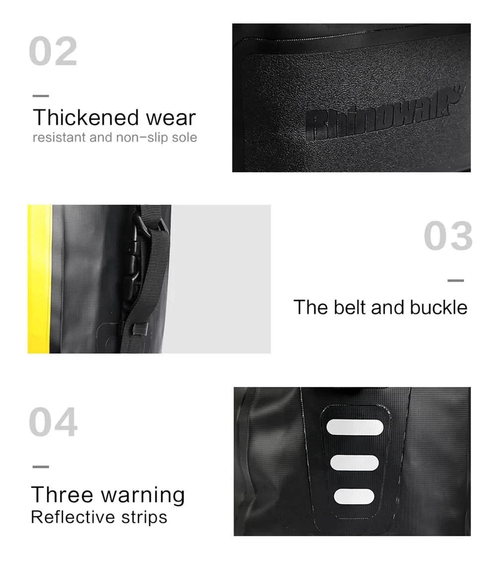 Rhinowalk Wasserdichte Fahrradtasche 20L/27L Reise Radtasche Korb Fahrrad Gepäckträger Hinten Sattel Tasche Fahrradtaschen & Packtaschen