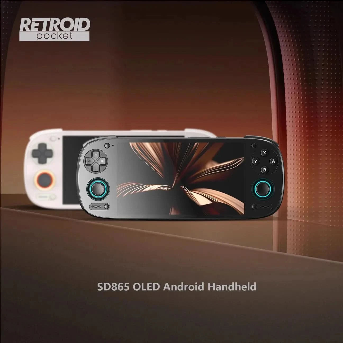 Retroid Pocket 5 Handheld Game Console SD865 8+128G  Android13 5.5 Inch 1080P OLED Touch Screen WIFI6 BT5.1 PSP PS2 Game RP5