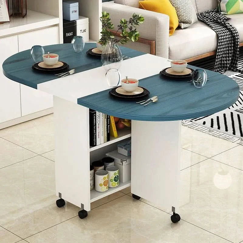 Quality Senior Dining Tables Modern Minimalist Foldable Rectangle Kitchen Table Sets Style Dining Room Furniture Esstisch