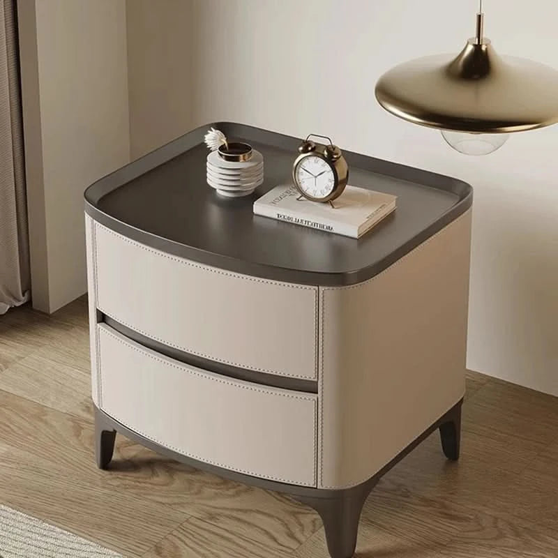 Space Saving Bedside Table Bedroom Modern Drawers Storage Bedside Table Unique Luxury Mesitas De Noche Dormitorio Home Furniture
