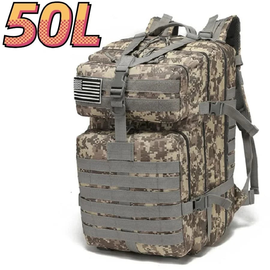 30L/50L 1000D Nylon Wasserdichter Trekking Angel Rucksack Outdoor Rucksäcke Taktische Sport Camping Wandern