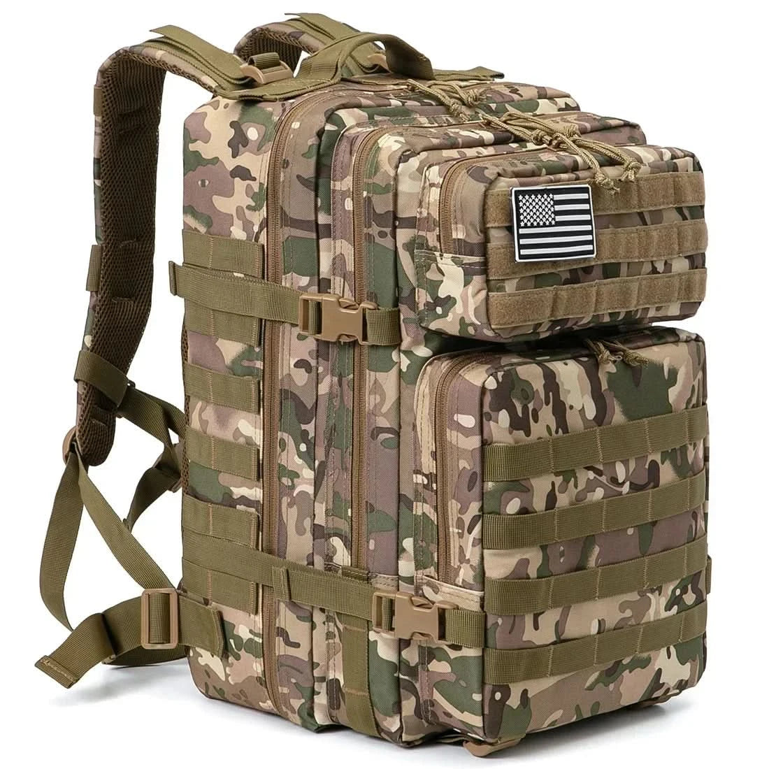 45L Taktischer Rucksack Große Kapazität Outdoor-Rucksack 3-Tages-Fitness-Wanderrucksack Wander- und Campingausrüstung Rucksäcke