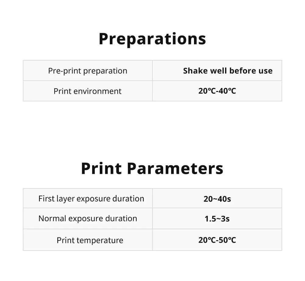 ANYCUBIC Like ABS Pro 2 405nm 3D-Drucker UV-Harz für LCD SLA DLP Drucker schnellhärtendes Flüssigharz in Flasche für Photon Mono 2