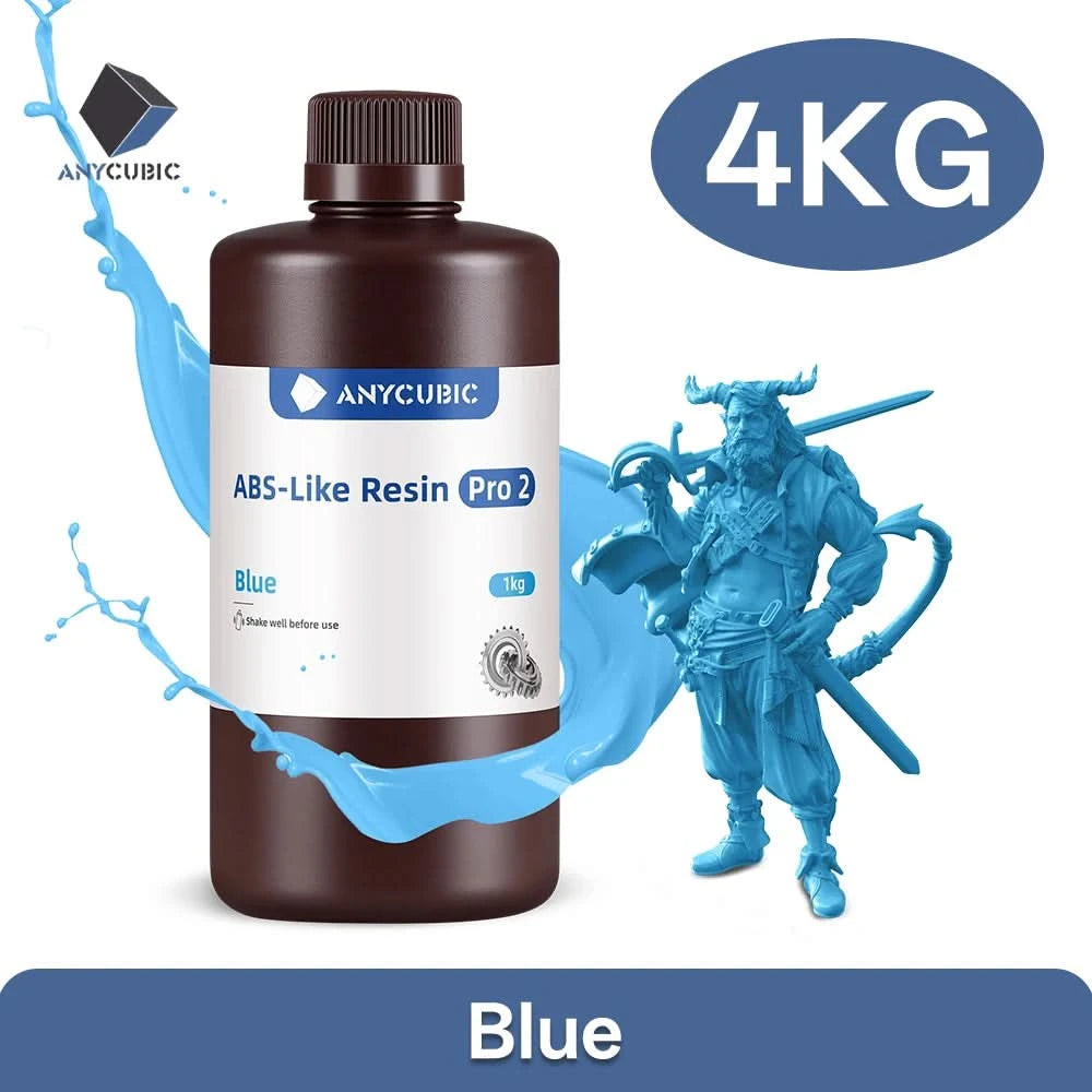 ANYCUBIC Like ABS Pro 2 405nm 3D-Drucker UV-Harz für LCD SLA DLP Drucker schnellhärtendes Flüssigharz in Flasche für Photon Mono 2