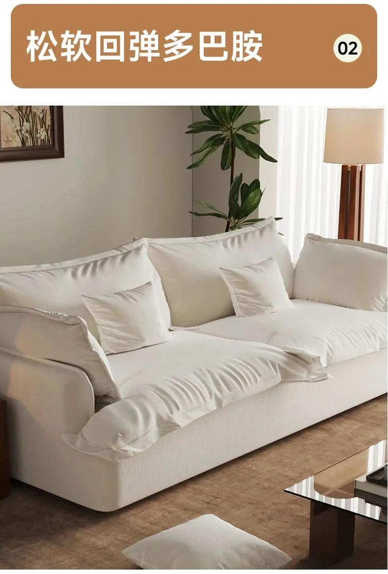 Double Floor Living Room Sofas Designer Cushion Adults Comfortable Sofa Floor Elegant Divani Da Soggiorno House Accessories