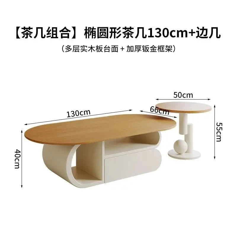 Kitchen Luxury Coffee Table Modern Design Minimalist Aesthetic Coffee Table Books Ornaments Meuble De Salon Home Furniture