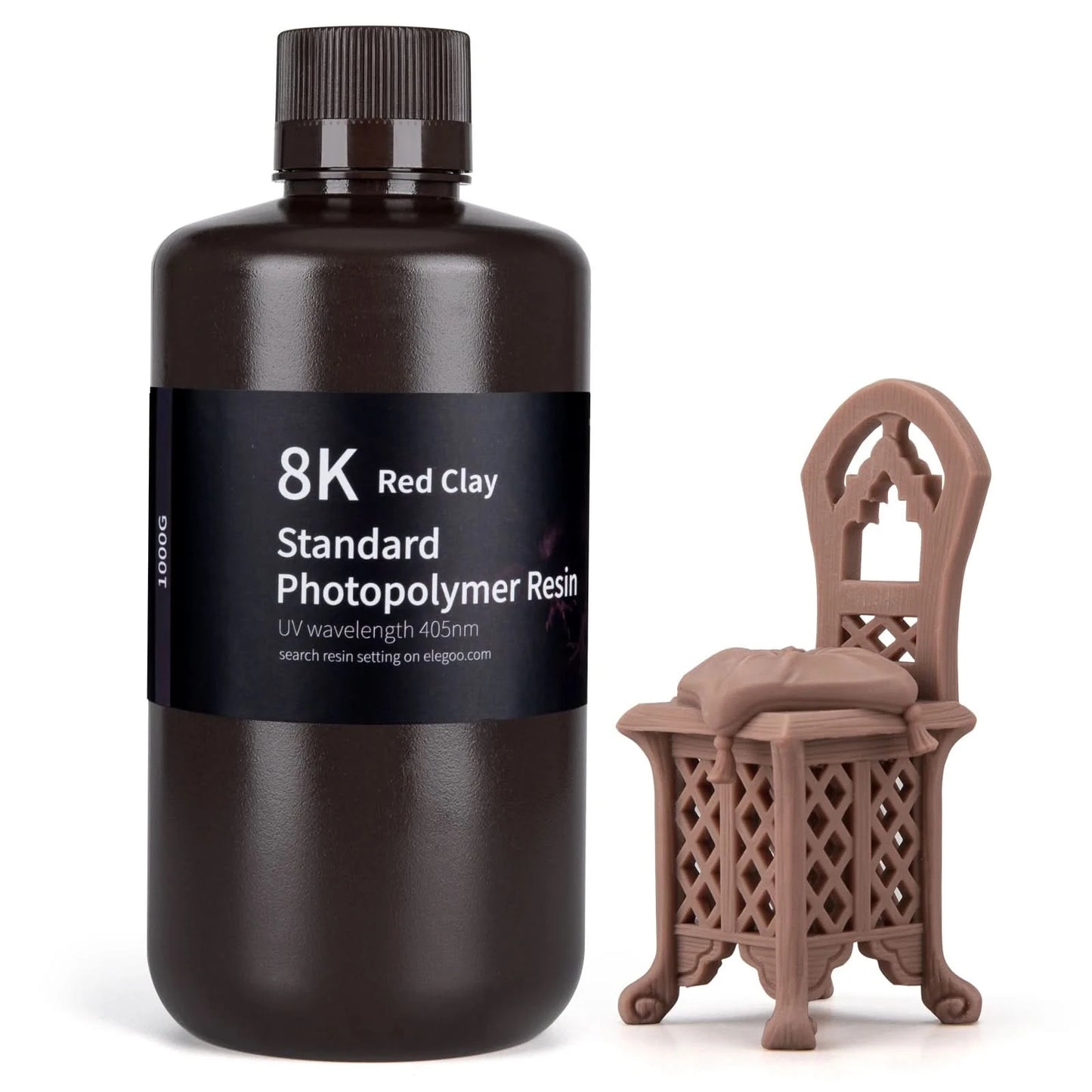 Elegoo 1KG/2KG/4KG UV-Harz 2.0 für 3D-Drucker SATURN 3 ULTRA 3D-Druckmaterial UV-Harz normal 1kg Flüssigkeitsflasche