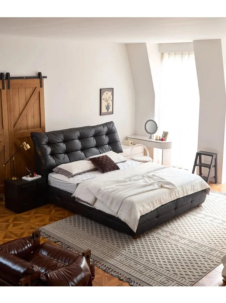 Reading Fashionable Beds Double Aesthetics Safenordic Aesthetics Bed Minimalist Comfortable Simple Wood Muebles Home Furniture