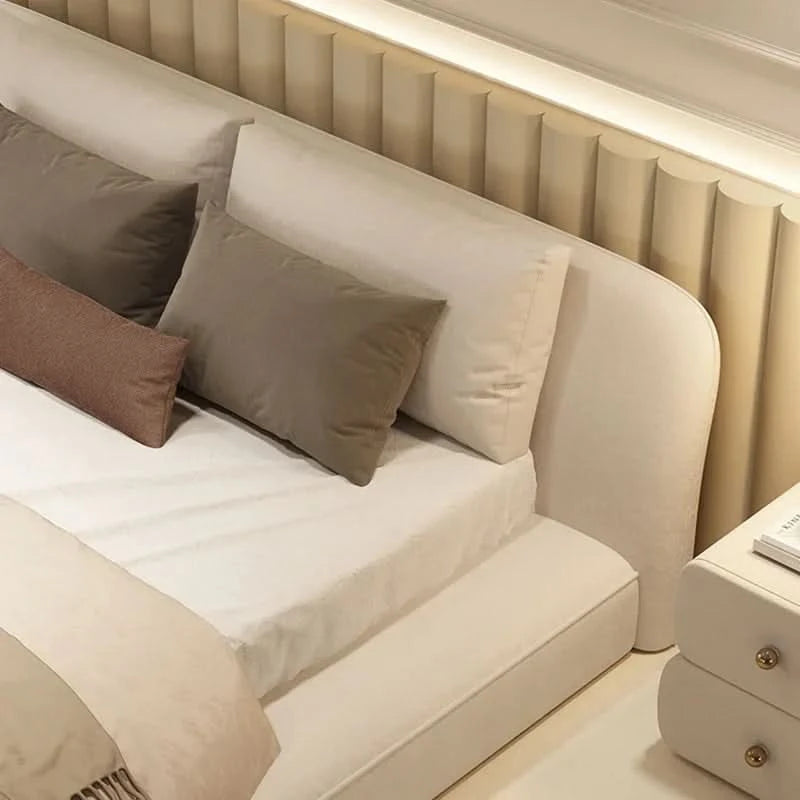 Queen Size Marriage Bed Modern Minimalist Multifunctional Bedroom Bed Storage Space Camas De Casal De Luxo Home Furniture