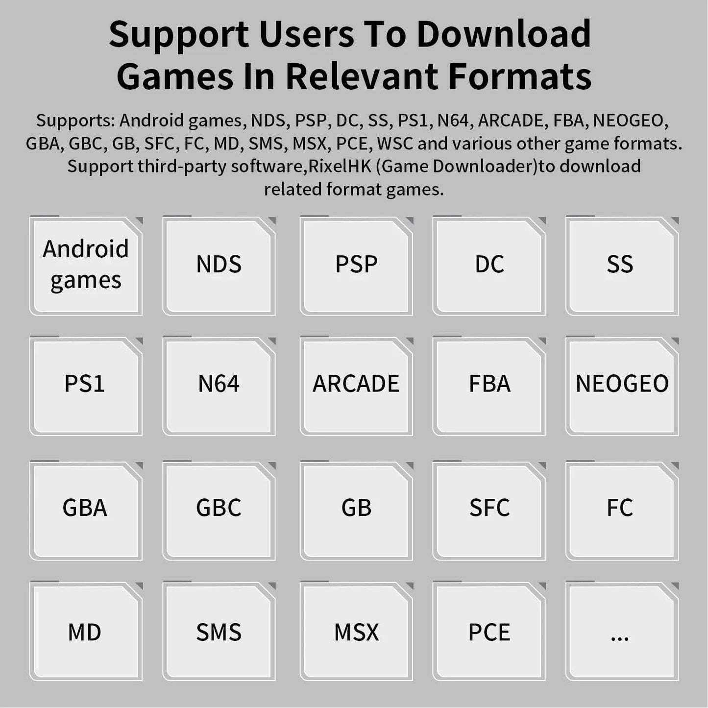 ANBERNIC RG DS Handheld-Spielekonsole 4" IPS Multi-Touchscreen Android RK3568 64-Bit 4000mAh Dual-Screen Flip-Videospieler