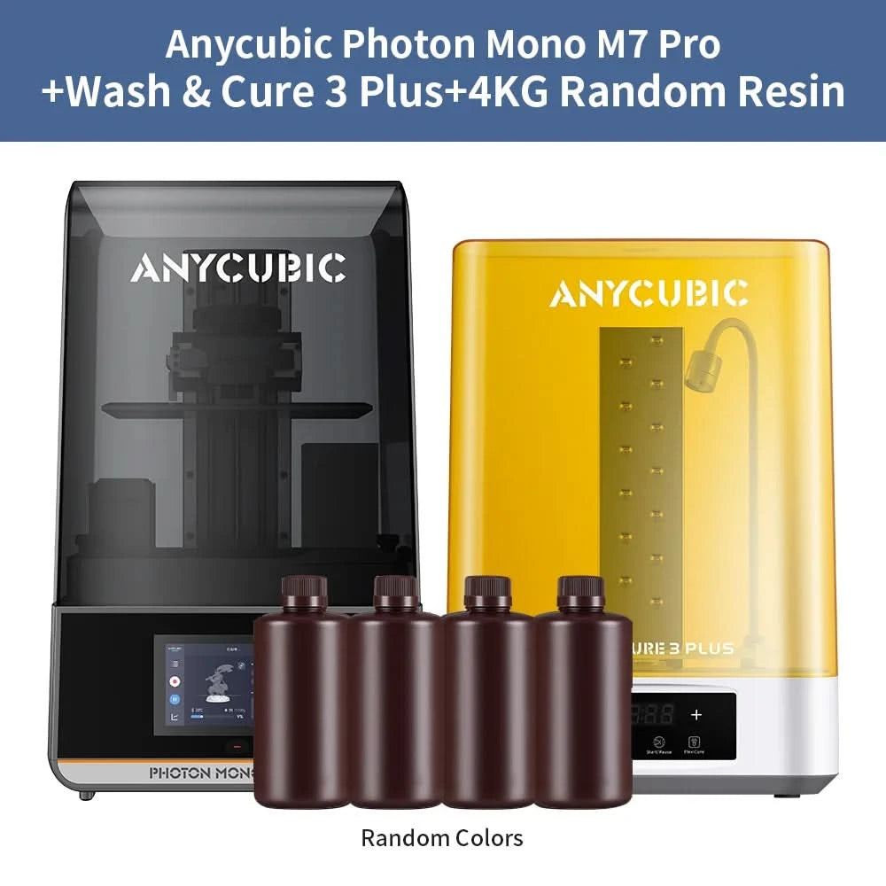 ANYCUBIC Photon Mono M7 Pro 14K Geschwindigkeit bis zu 170 mm/h Mono MSLA 3D-Drucker 10,1'' LCD-Harz 3D-Drucker Größe 223*126*230mm