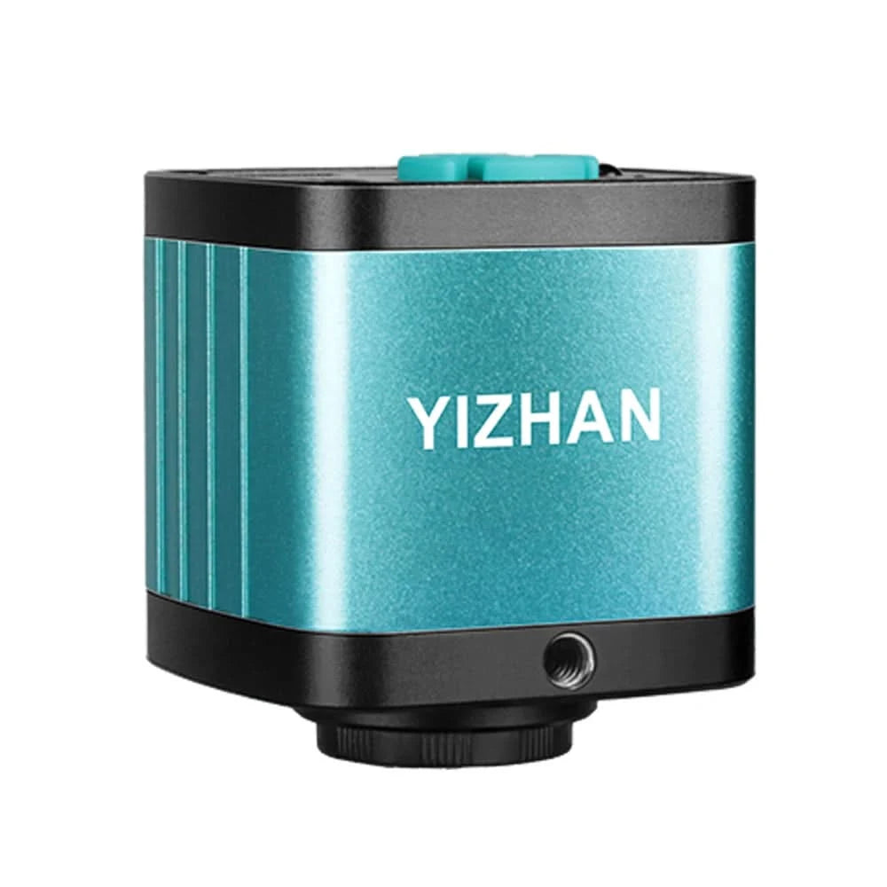 YIZHAN 4K UHD Electron Digital Microscope 1080P 60FPS Video Industrial Welding Camera 150X Lens Folding Stand for PCB Repair