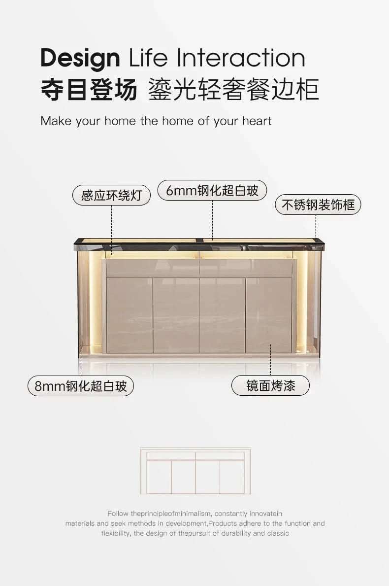 Floor Salon Living Room Cabinets Jewelry Modern Large Craft Cabinet Multipurpose Shelf Muebles Hogar Furniture Accessories